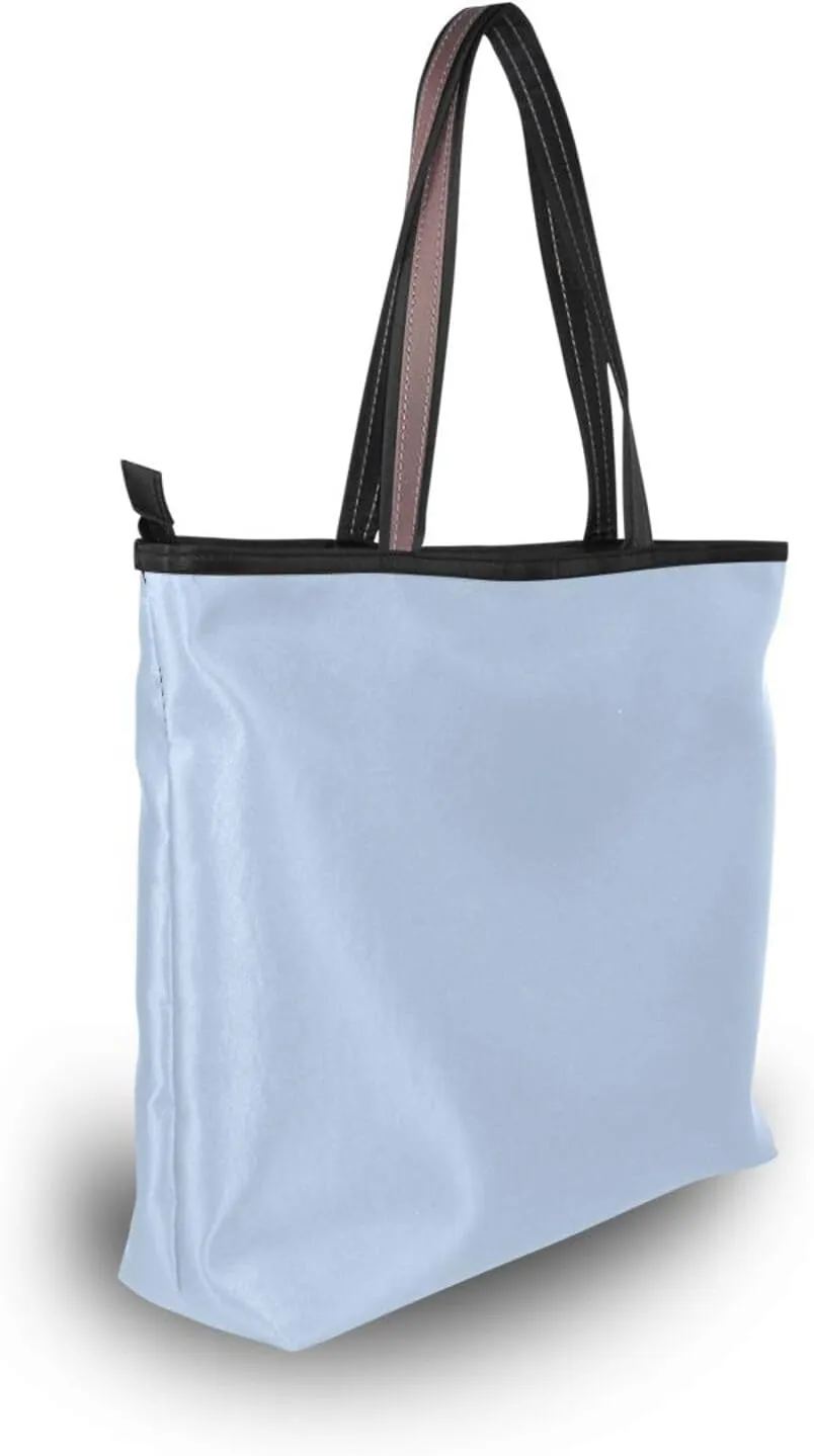Women Tote Bags Black Top Handle Satchel Handbags Shoulder Bag for Shopping 20810