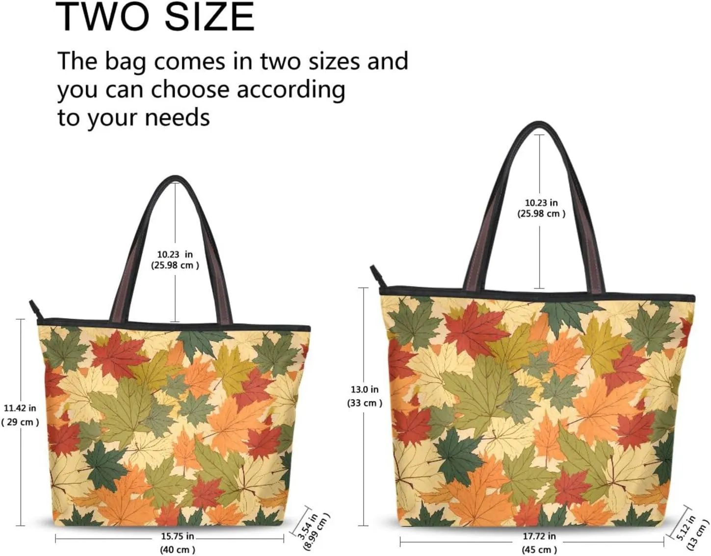 Women Tote Bags Maple Leaves Autumn Fall Top Handle Satchel Handbags Shoulder Bag for Shopping 20849536