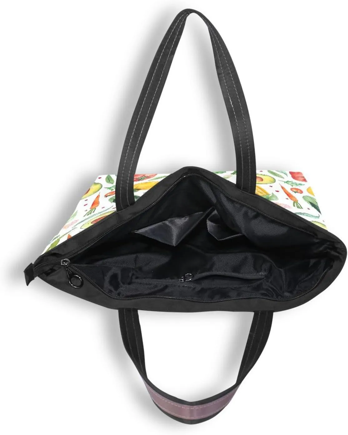Women Tote Bags Vegetables Corn Carrot Top Handle Satchel Handbags Shoulder Bag for Shopping 20858086