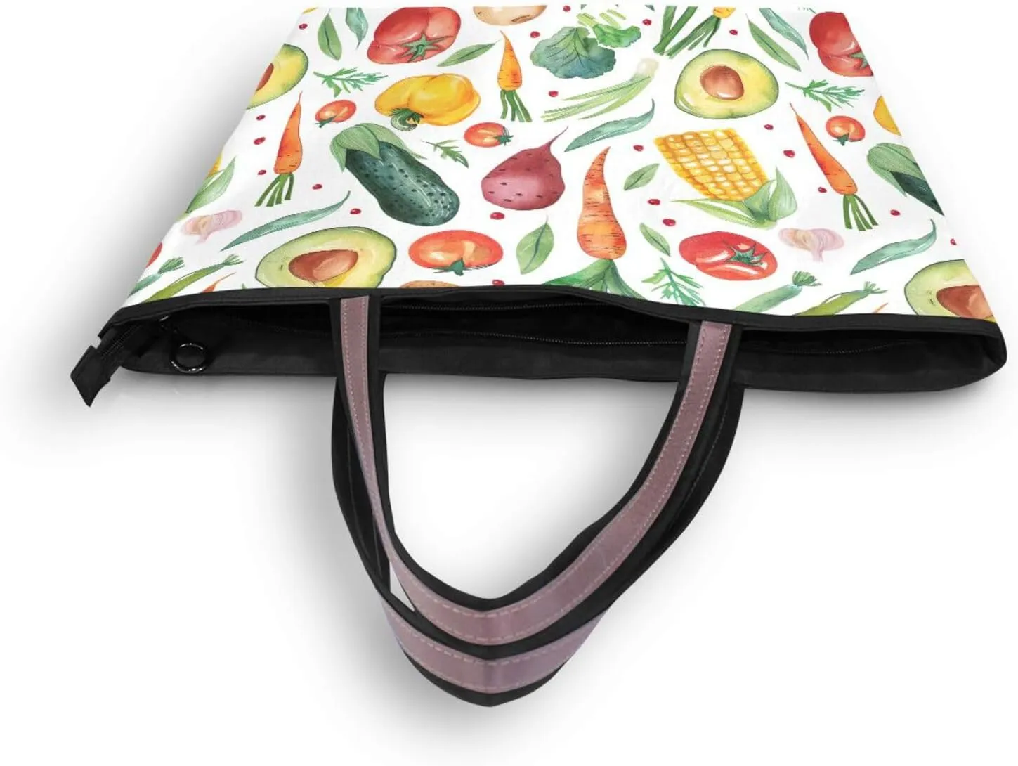Women Tote Bags Vegetables Corn Carrot Top Handle Satchel Handbags Shoulder Bag for Shopping 20858086