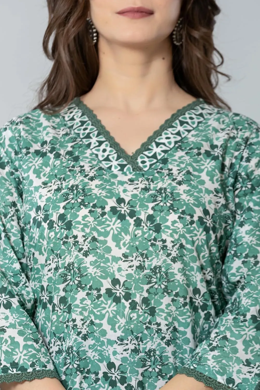 Women's Cotton Printed Short Kurti