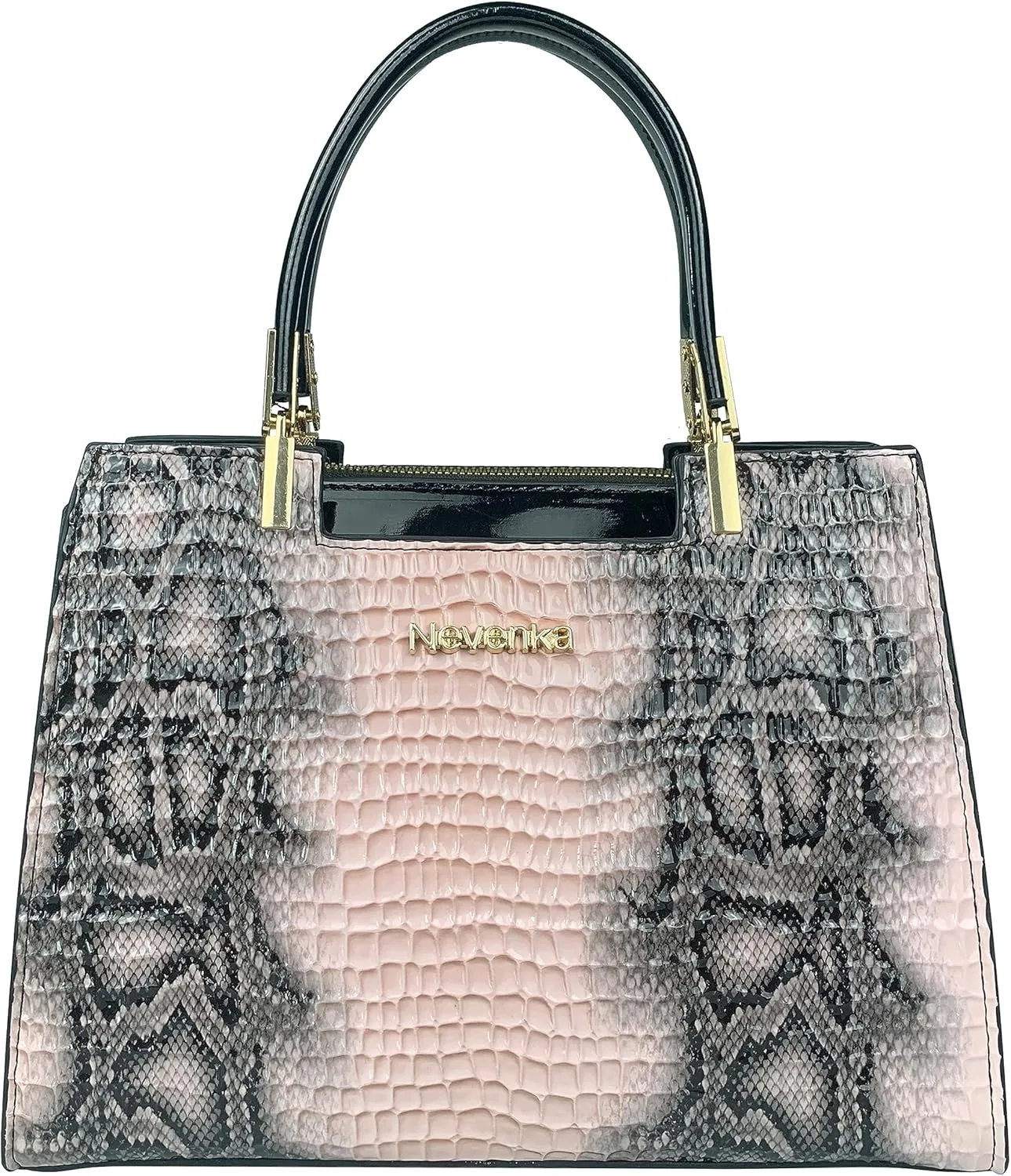 Women's Handbag Crocodile Embossed Pattern Top-Handle Shoulder Bag