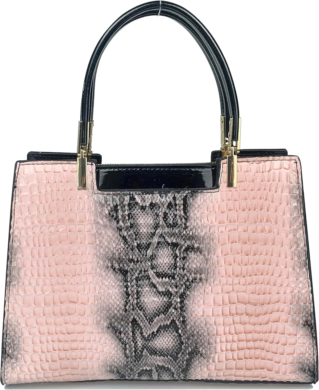 Women's Handbag Crocodile Embossed Pattern Top-Handle Shoulder Bag