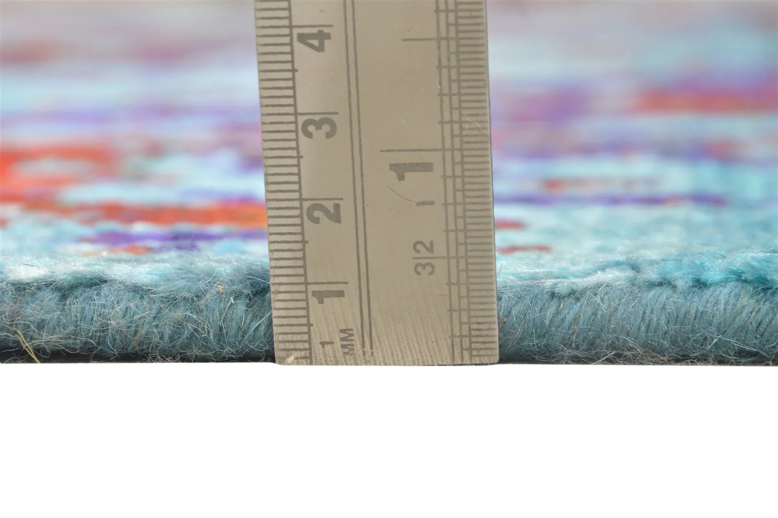 Wool / Silk Multi Color Rug 8X10 Persian Hand Knotted Bohemian Oriental Large