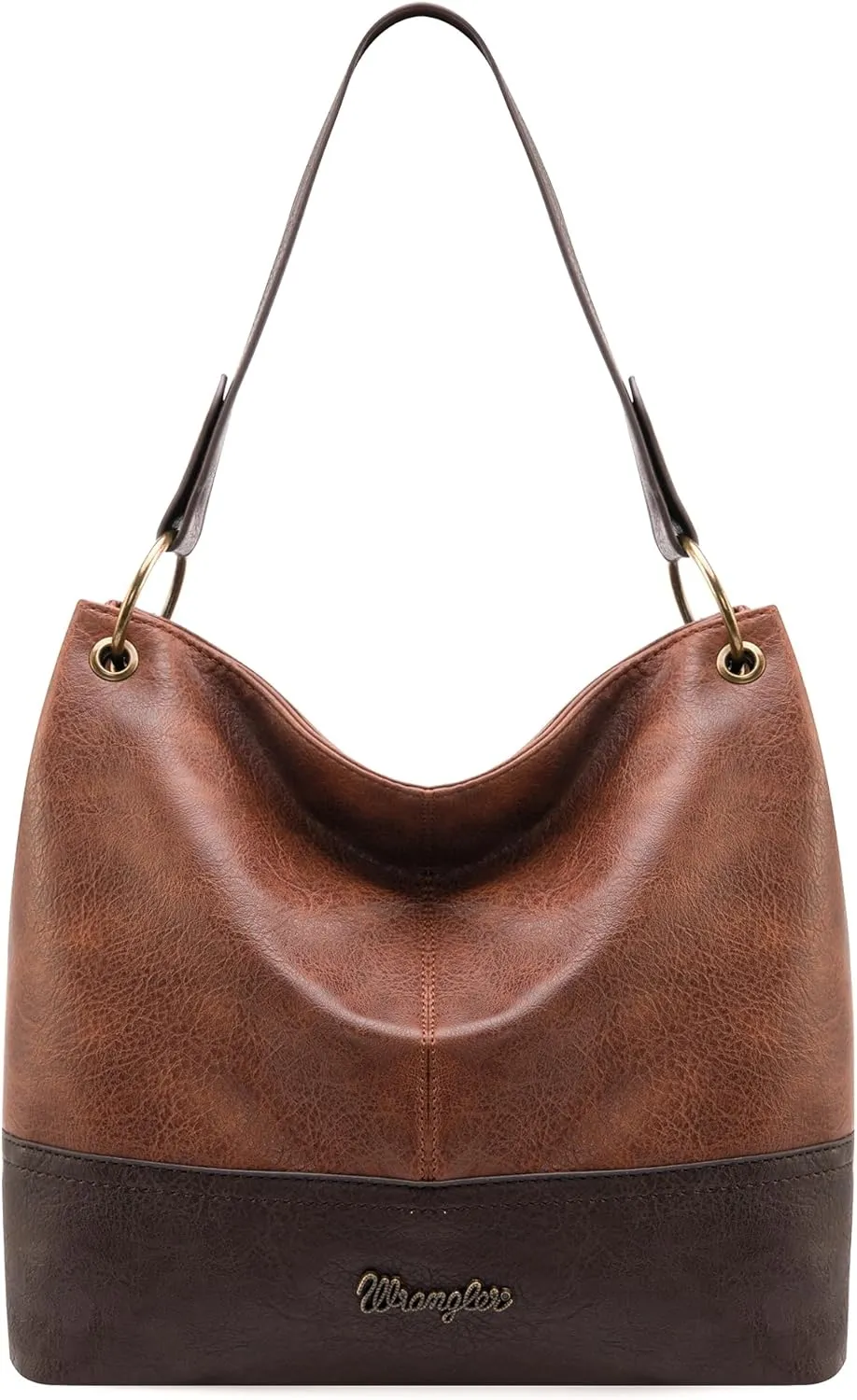 Wrangler Hobo Bags for Women Vegan Leather Top Handle Shoulder Purses and Handbags
