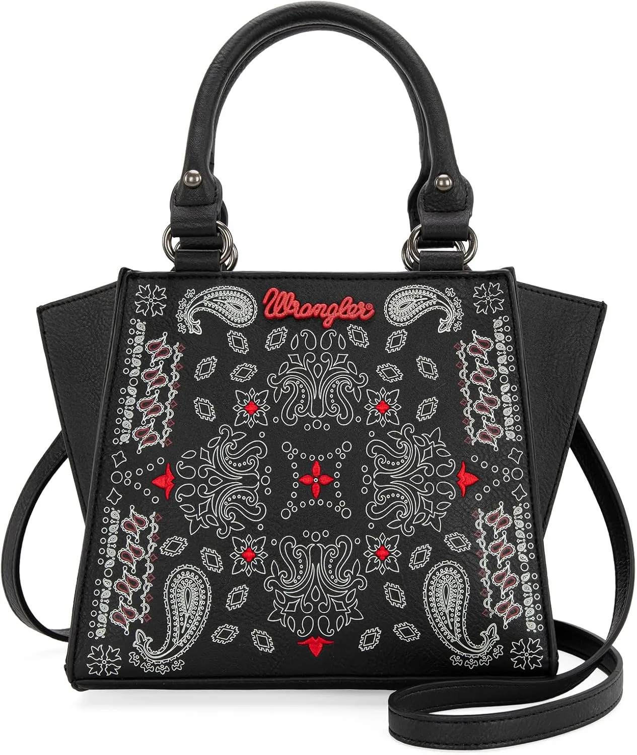 Wrangler Purses for Women, Cute Tote Bags Western Designer Top-handle Handbags