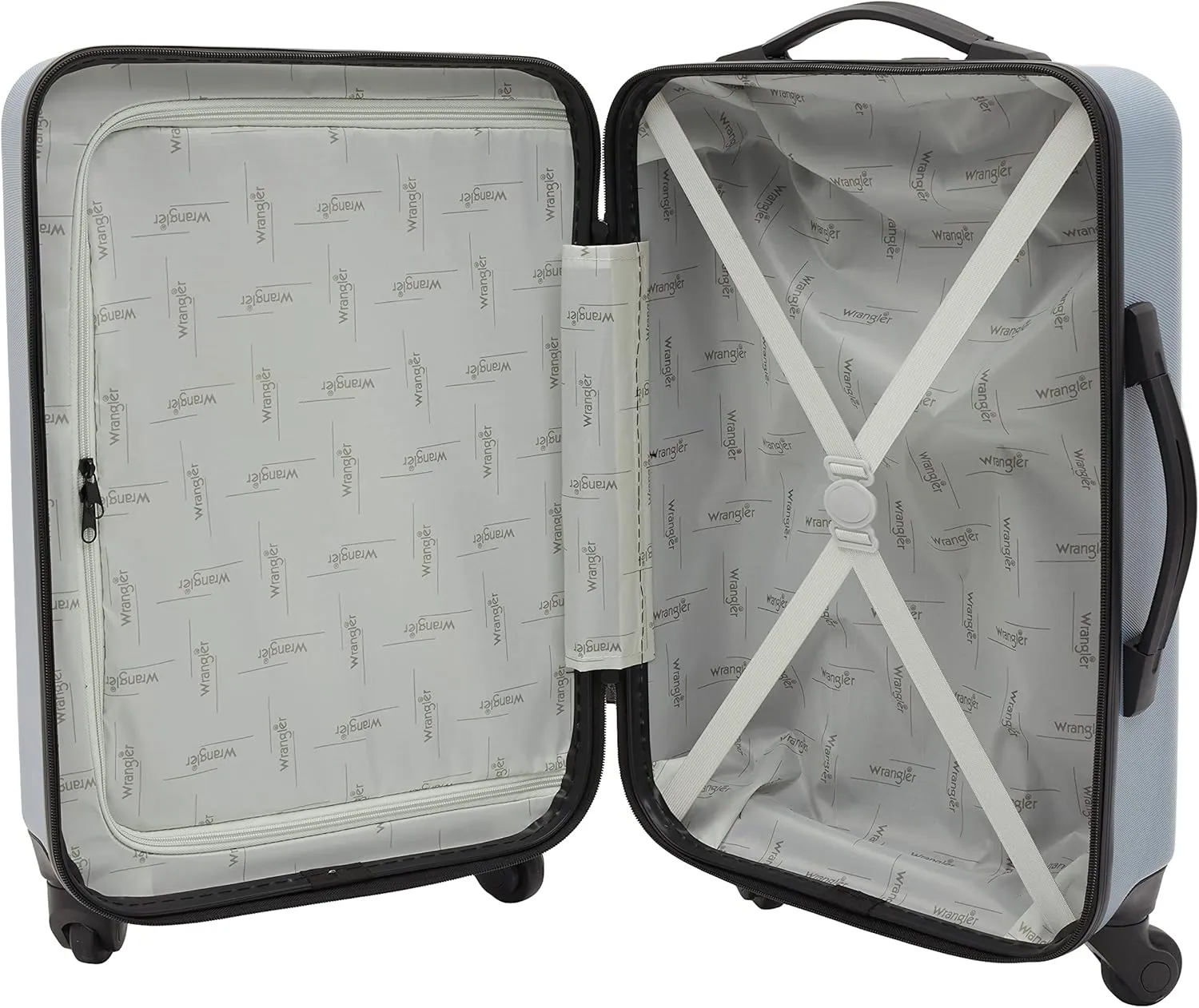 Wrangler Quest Luggage Set, Winter Sky, 2 Piece (30"/22")