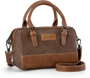 Wrangler Satchel Bags for Women Top-Handle Handbags Cute Crossbody Purses with Strap