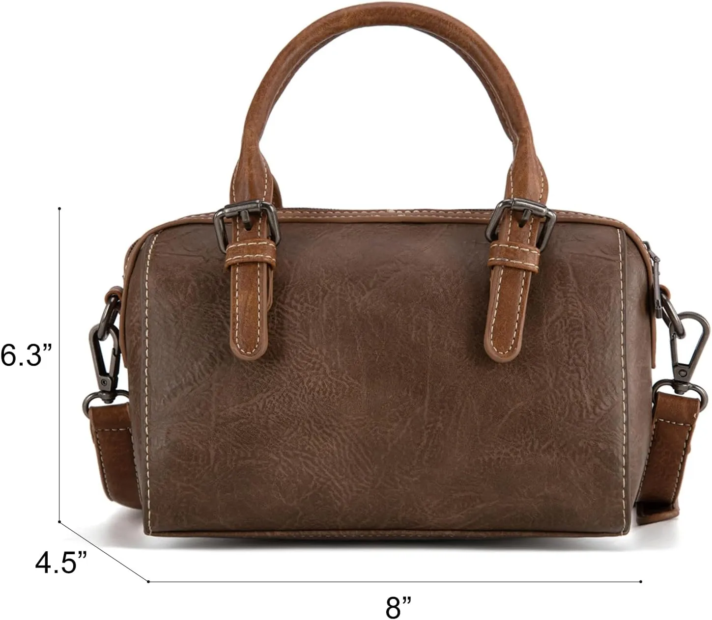 Wrangler Satchel Bags for Women Top-Handle Handbags Cute Crossbody Purses with Strap