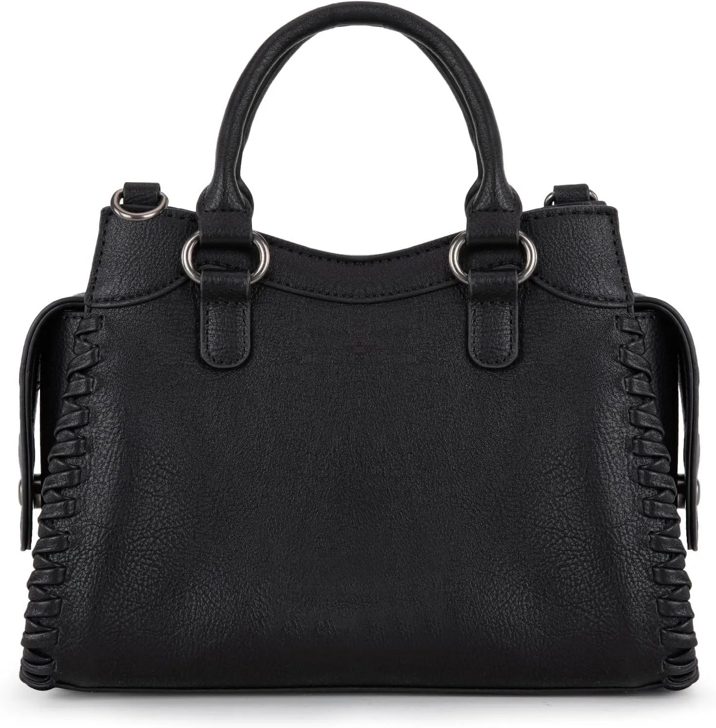 Wrangler Top Handle Bag for Women Woven Satchel Handbag