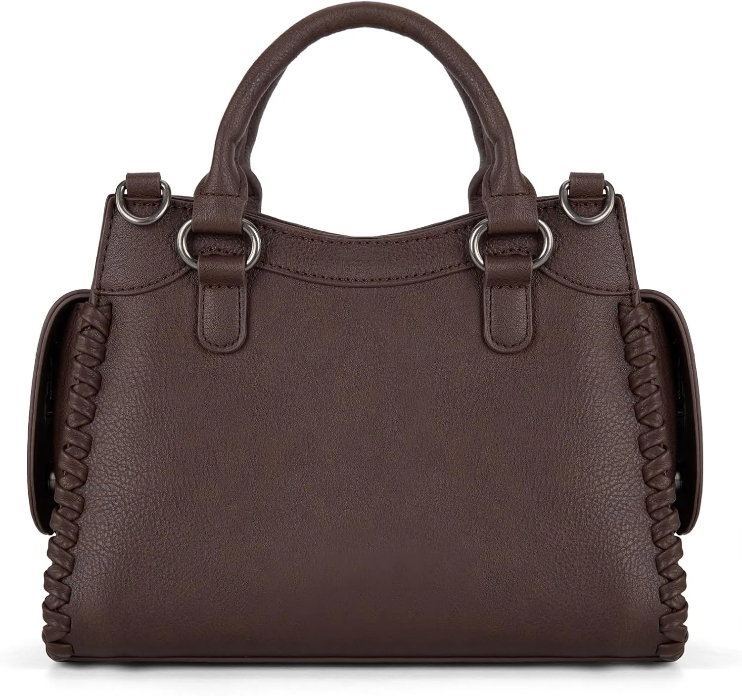 Wrangler Top Handle Bag for Women Woven Satchel Handbag