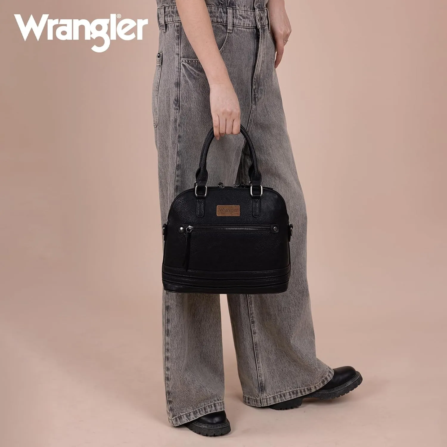 Wrangler Top-Handle Purse for Women Satchel Doctor Handbags