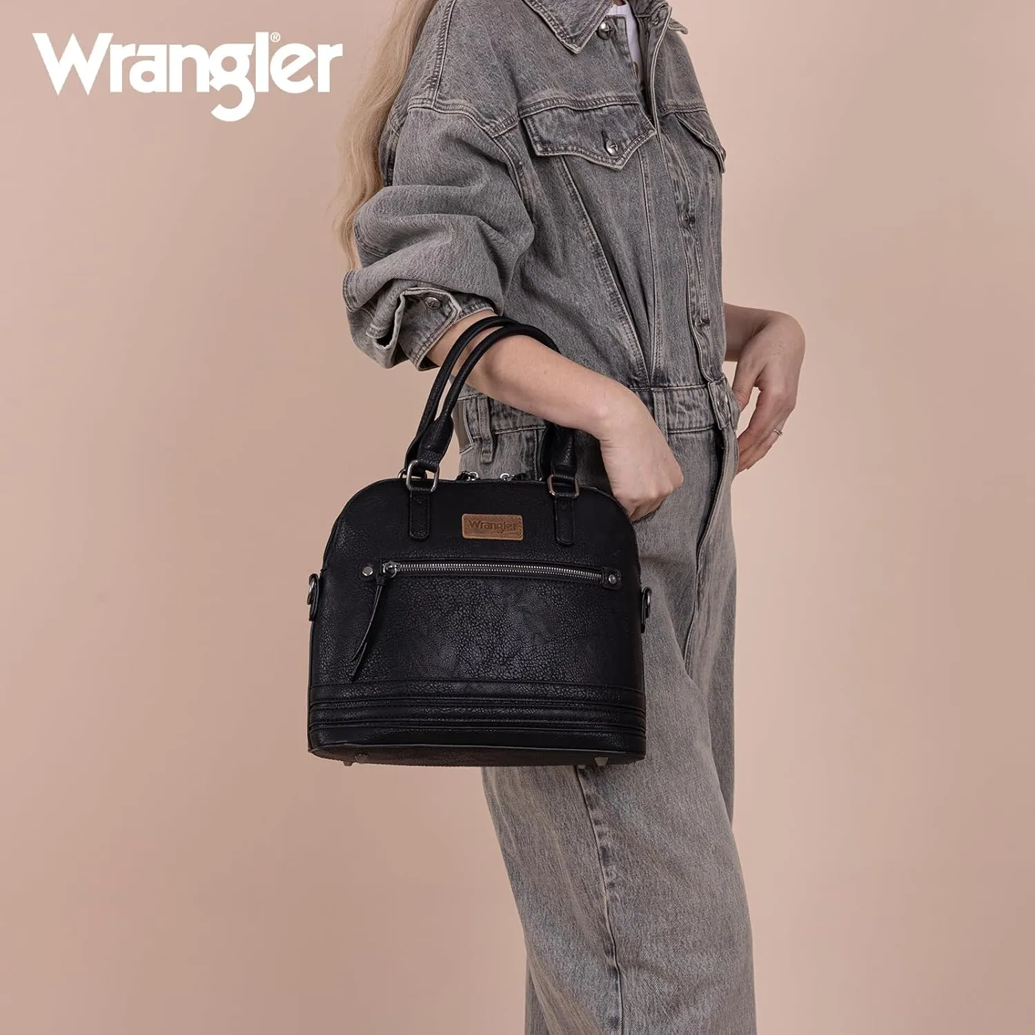 Wrangler Top-Handle Purse for Women Satchel Doctor Handbags