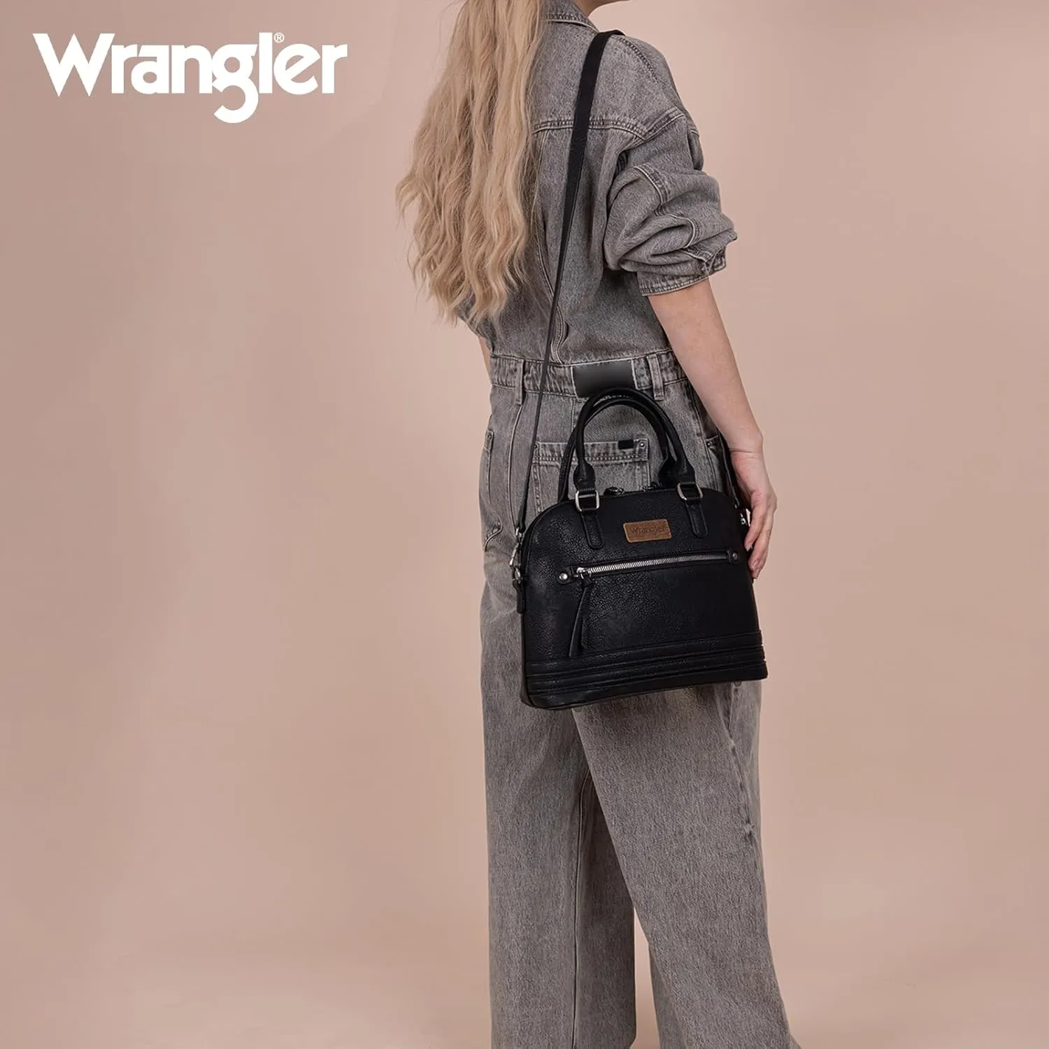 Wrangler Top-Handle Purse for Women Satchel Doctor Handbags