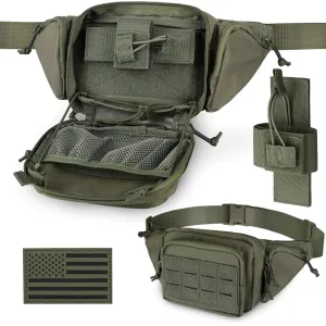 WYNEX Concealed Carry Fanny Pack Pistol Pouch