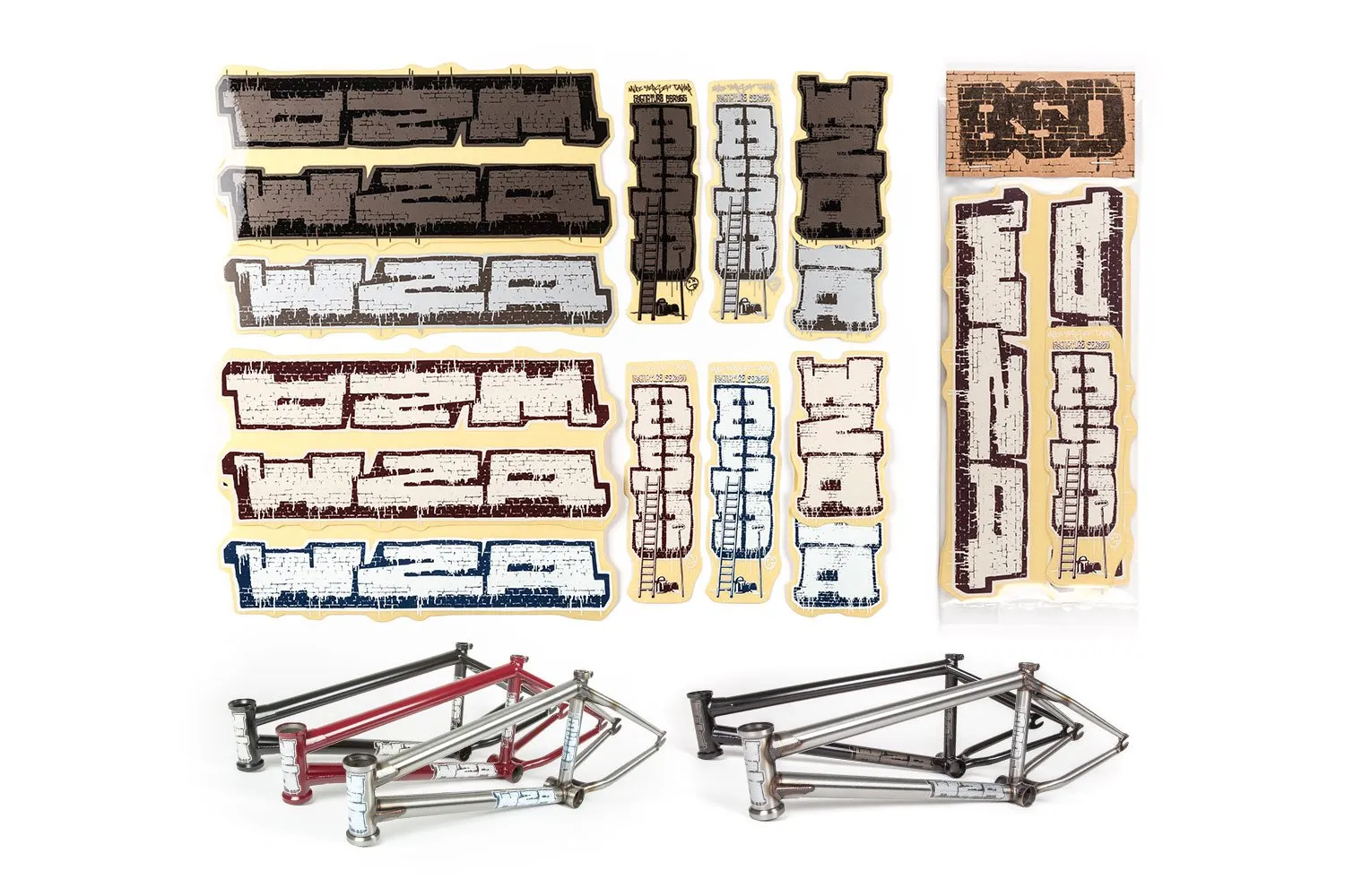 WZA Frame Sticker Pack