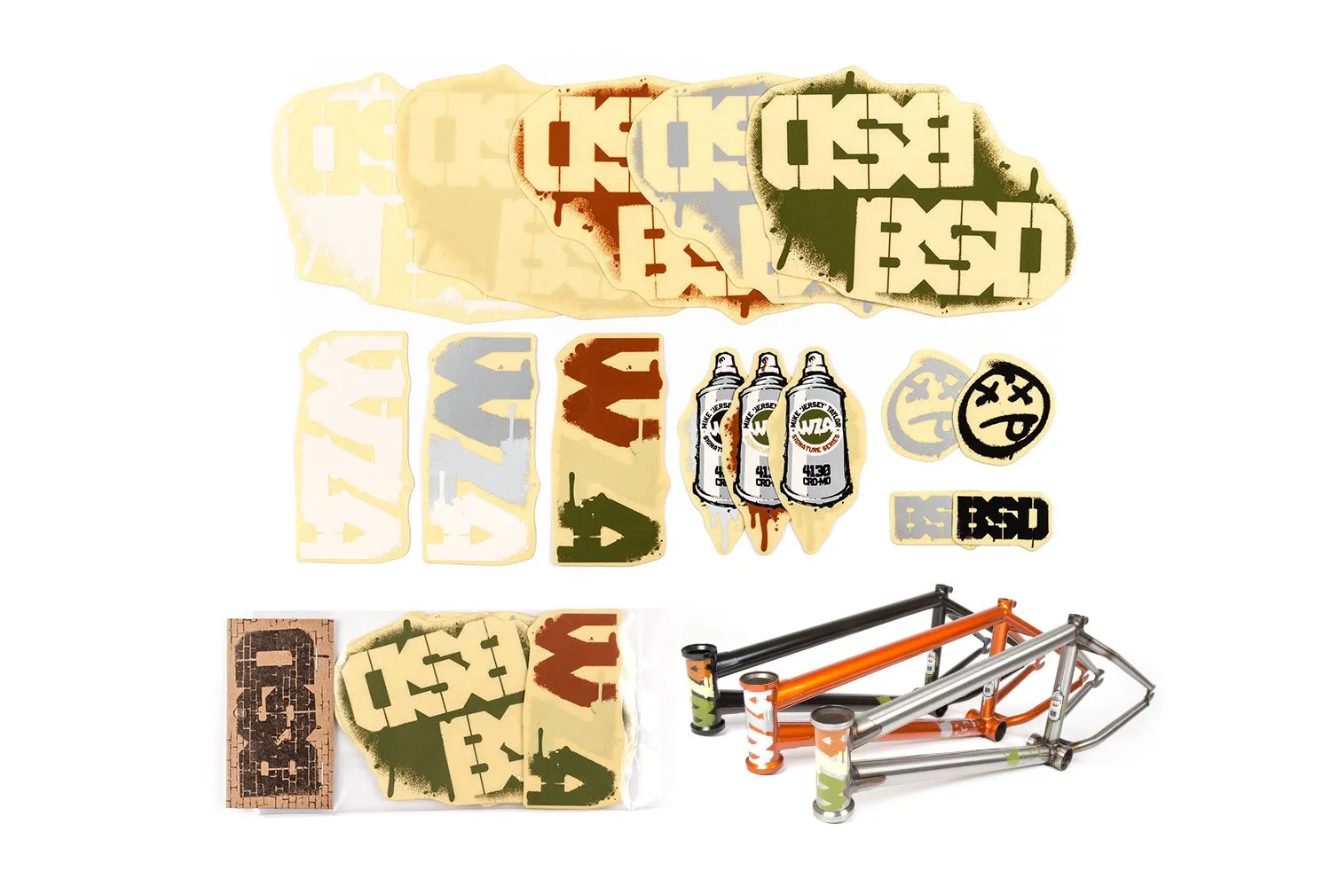WZA Frame Sticker Pack