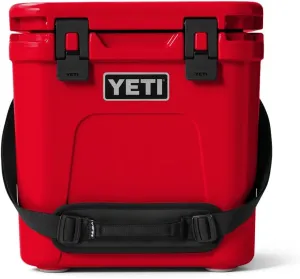 YETI Roadie 24 Hard Cooler with DoubleDuty Shoulder Strap and Drain Plug