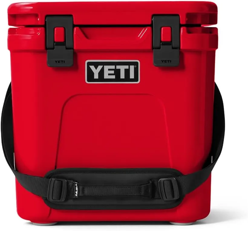 YETI Roadie 24 Hard Cooler with DoubleDuty Shoulder Strap and Drain Plug