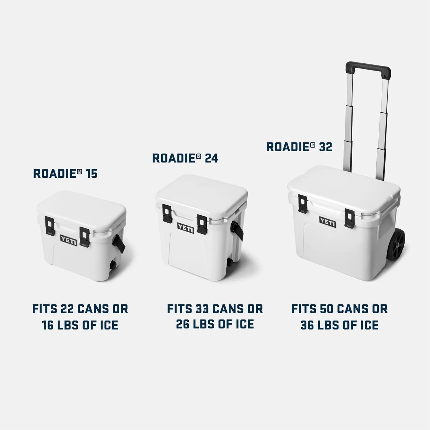 YETI Roadie 24 Hard Cooler with DoubleDuty Shoulder Strap and Drain Plug