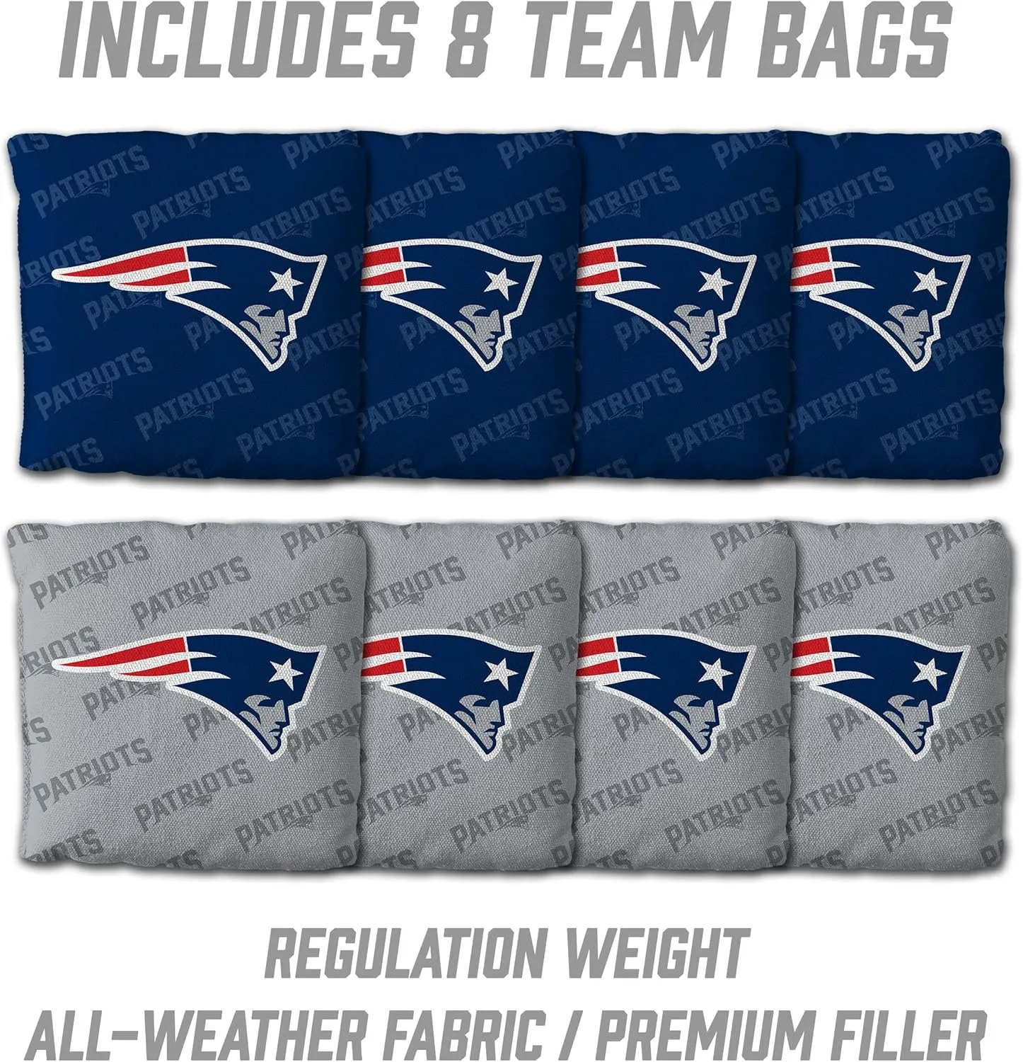 YouTheFan NFL 2’ x 3’ Wood Cornhole Game with Logo Bags