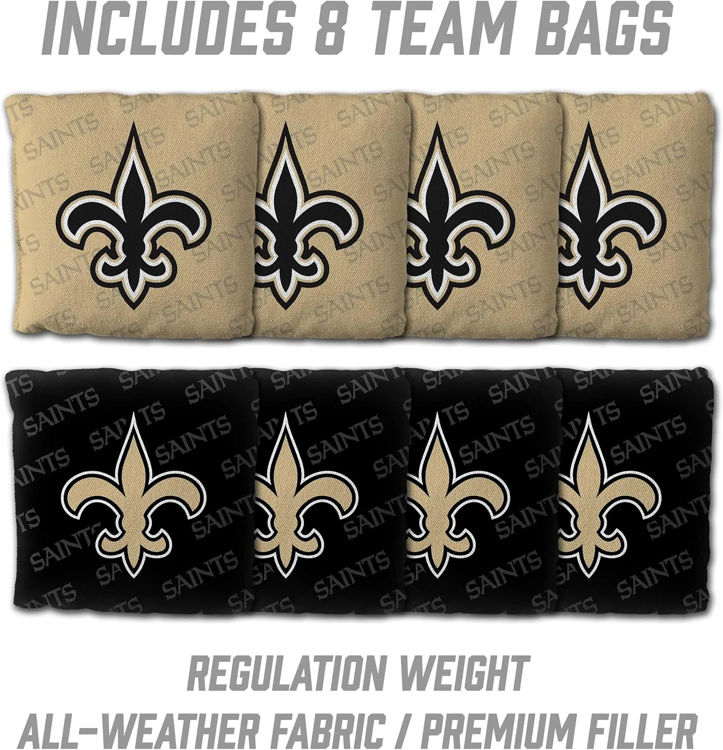 YouTheFan NFL 2’ x 4’ Professional Wood Cornhole Game with Logo Bags