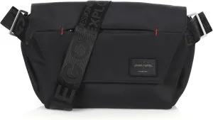 ZIMEGO Tactical Crossbody Sling Bag - Fanny Pack for Travel and Everyday Use, Black
