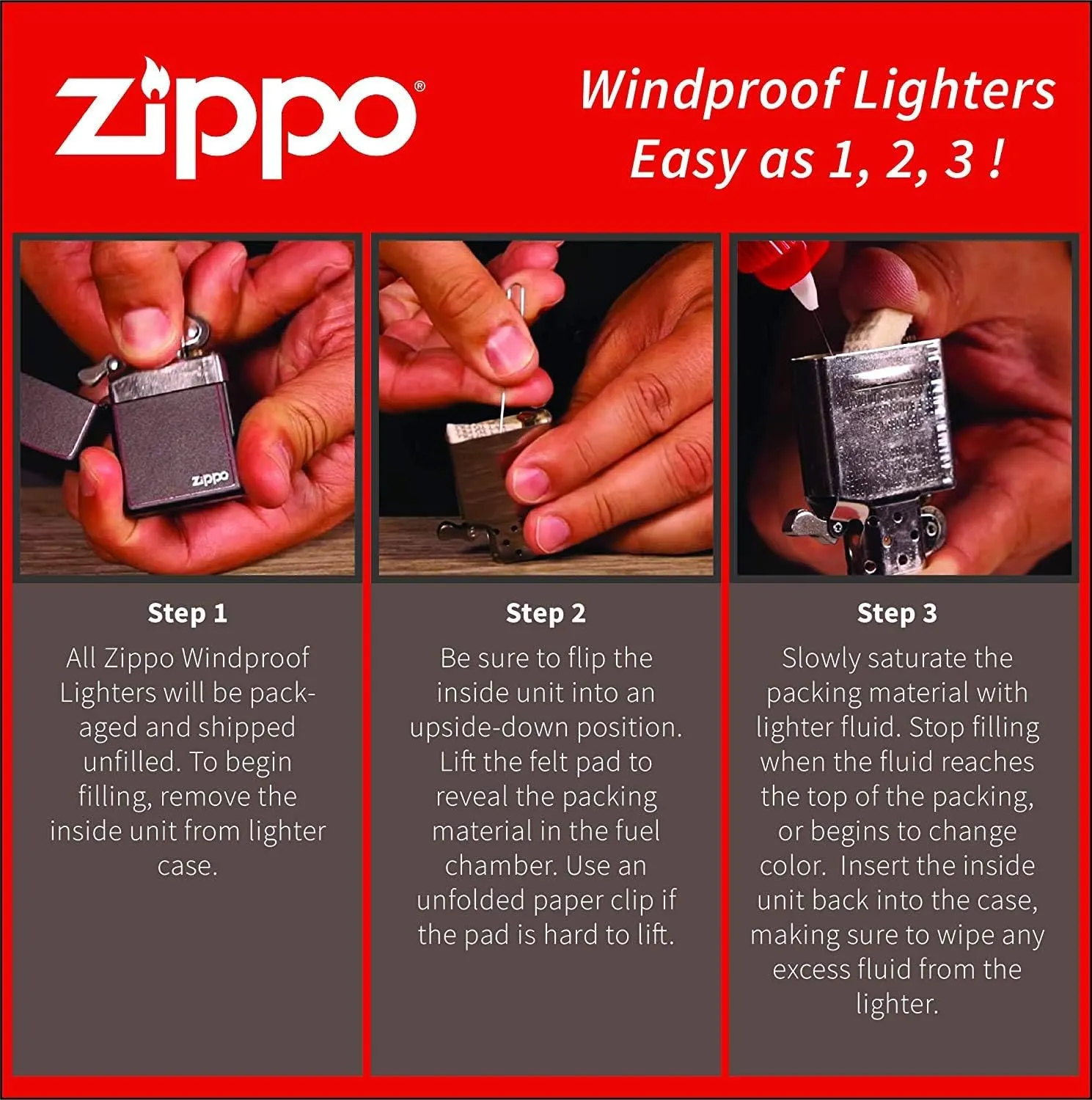 Zippo Lighter – Personalized Custom Message Engraved Windproof Wolf Lighter