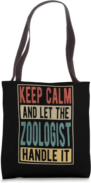 Zoologist Retro Design - Zoologist Tote Bag
