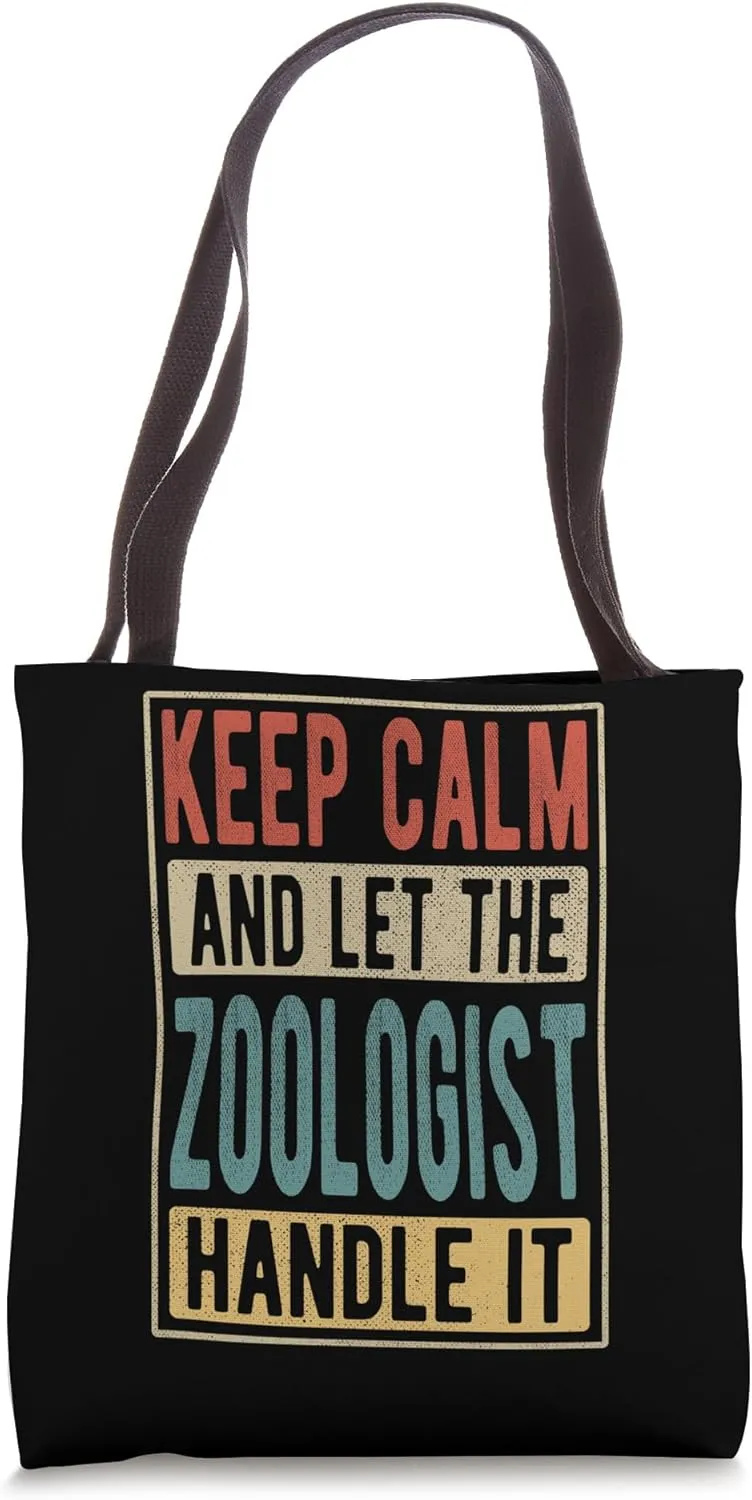 Zoologist Retro Design - Zoologist Tote Bag